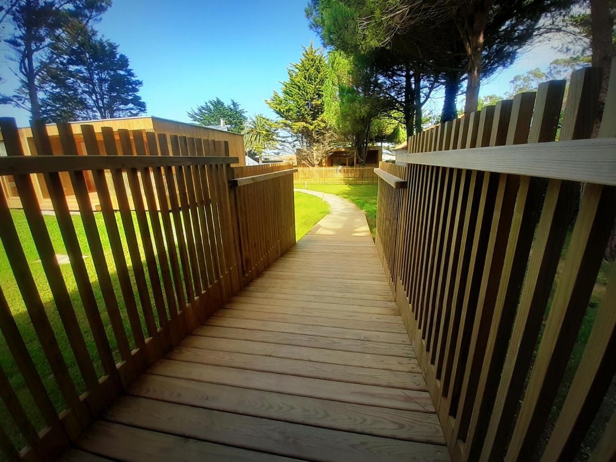 Cabanas Narea Laxe Exterior photo