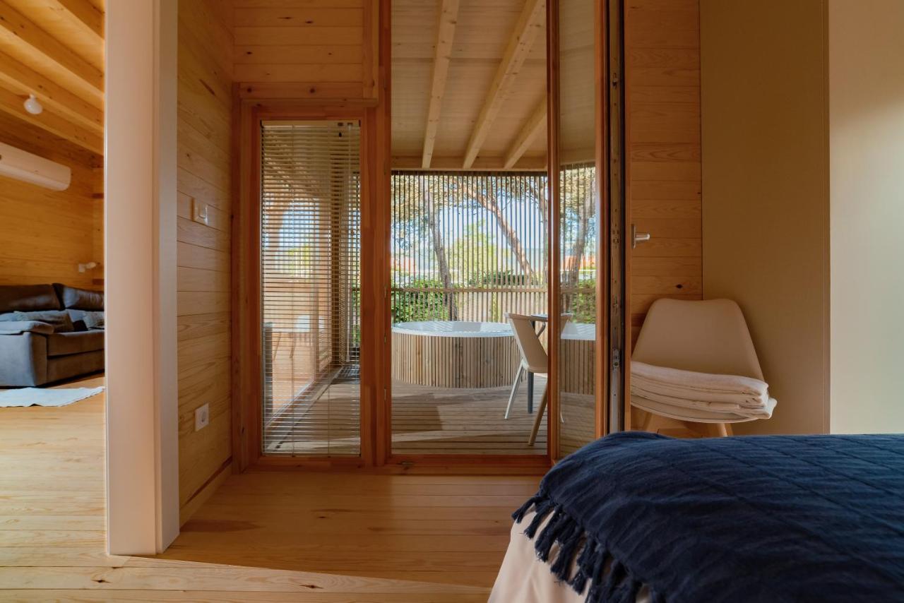 Cabanas Narea Laxe Exterior photo