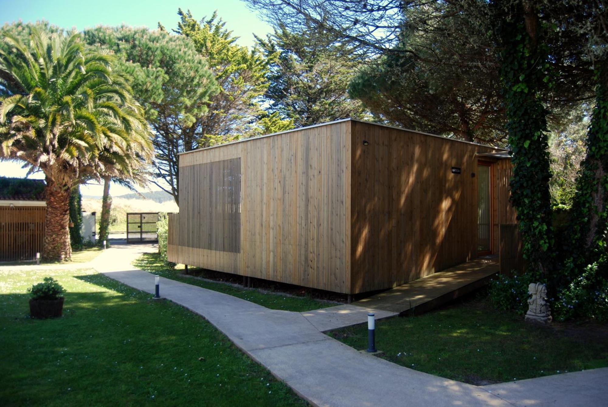 Cabanas Narea Laxe Exterior photo